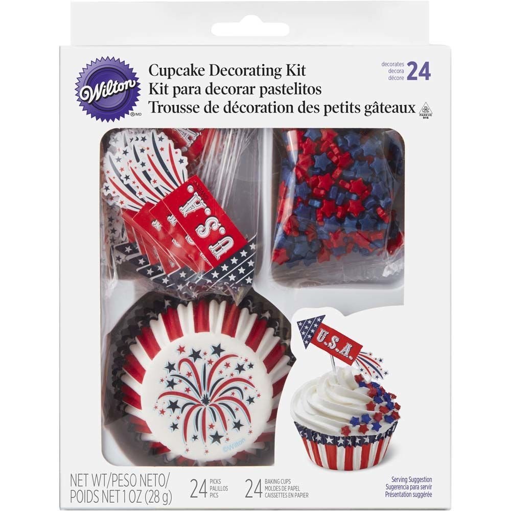 Wilton 4th of July Cupcake Decorating Kit – Just $7.18!