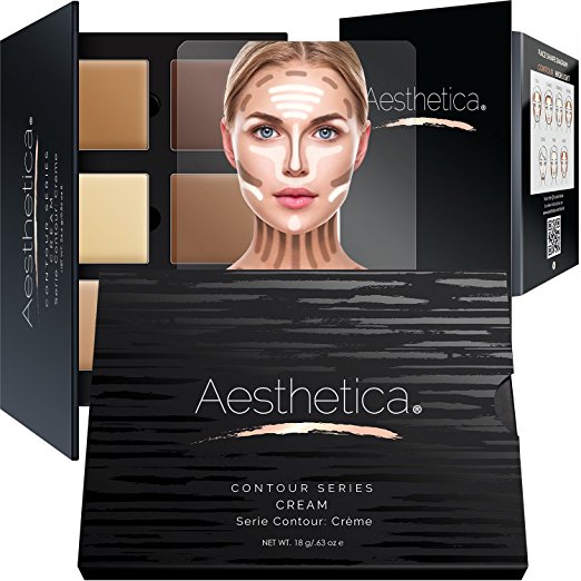 Aesthetica Cosmetics Cream Contour and Highlighting Makeup Kit – Just $16.99!