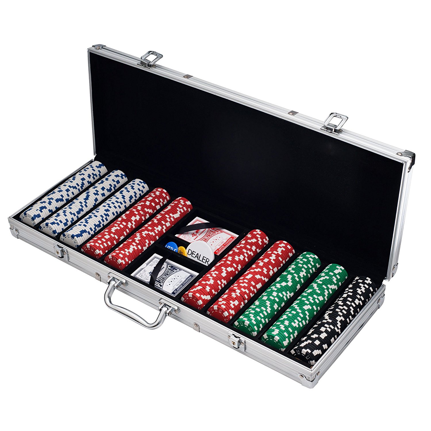 Trademark Poker 500 Dice Style Poker Chip Set – Just $23.42!