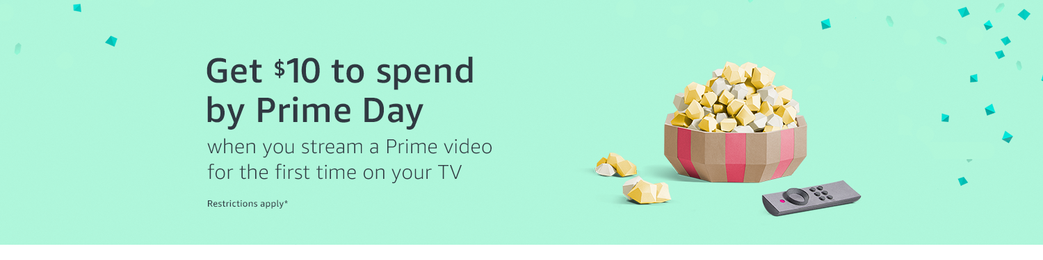 Stream Your First Amazon Prime Video for a FREE $10 Amazon Credit!