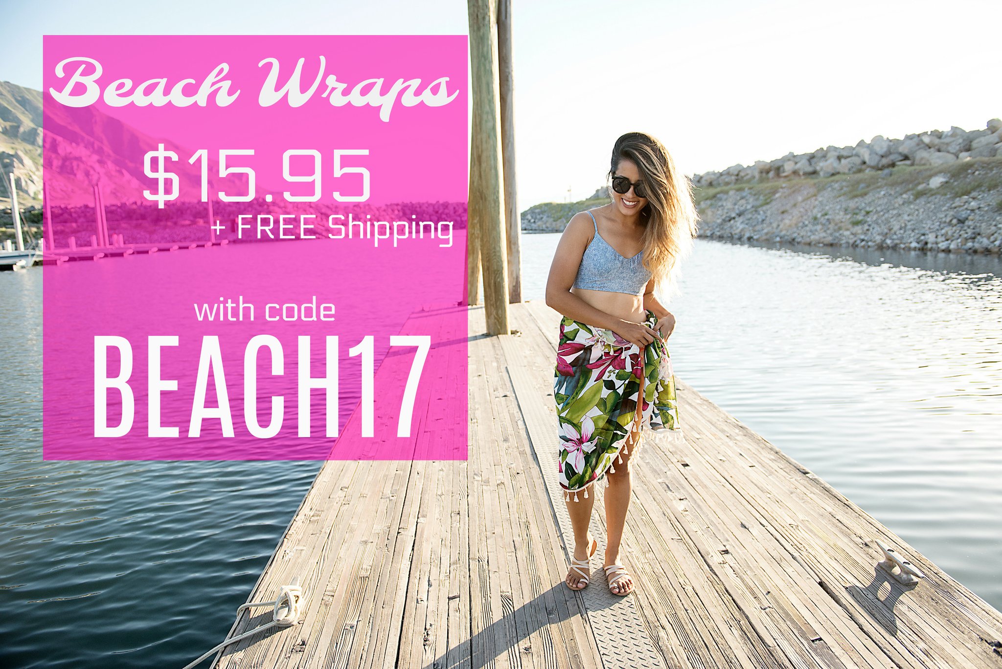 SO CUTE! Beach Wraps for just $15.95 + FREE SHIPPING!