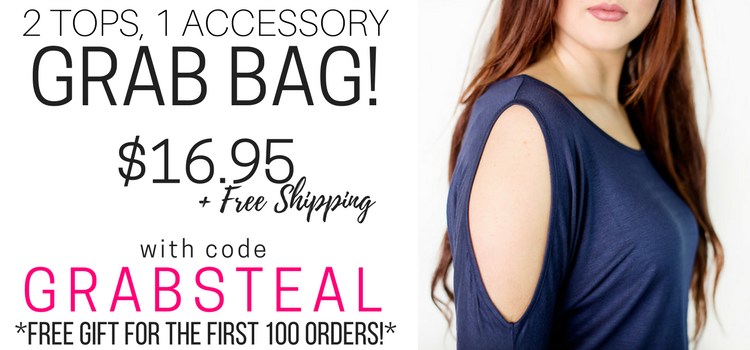Style Steals at Cents of Style – 2 Tops 1 Accessory Grab Bags for $16.95! FREE SHIPPING!