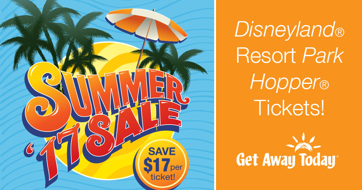Get $17 Off All 3-day Disneyland Resort Park Hopper Tickets!! Limited Time Only!