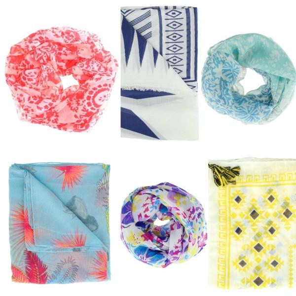 Scarf Grab Bag! 6 Lightweight Scarves for just $19.99! Free shipping!