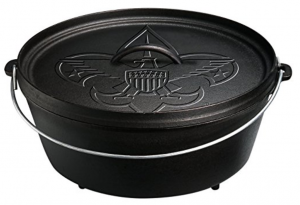 Boy Scouts of America Cast Iron 6-Quart Camp Dutch Oven Just $45.89!