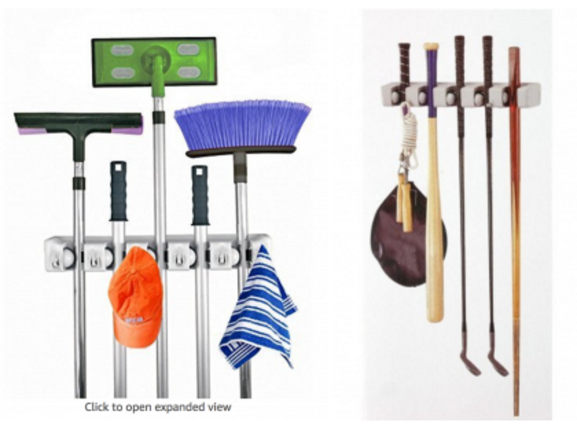 Mop and Broom Storage Holder Just $11.99! (Reg. $23.99)