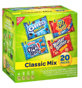 Nabisco Classic Cookie and Cracker Mix 20-Count Just $6.98 As Add-On Item!