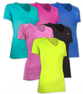 Under Armour Women’s T-Shirt Fitness 3-Pack Just $36.00!