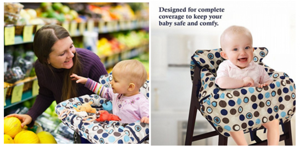 Crocnfrog 2-in-1 Shopping Cart Cover & High Chair Cover Just $19.98!