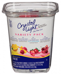 Crystal Light On The Go Packet Drink Mix Variety Pack 44-Count Just $6.64 Shipped!
