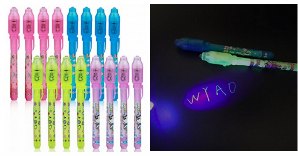 Invisible Ink Spy Pens 16-Count Just $10.94!
