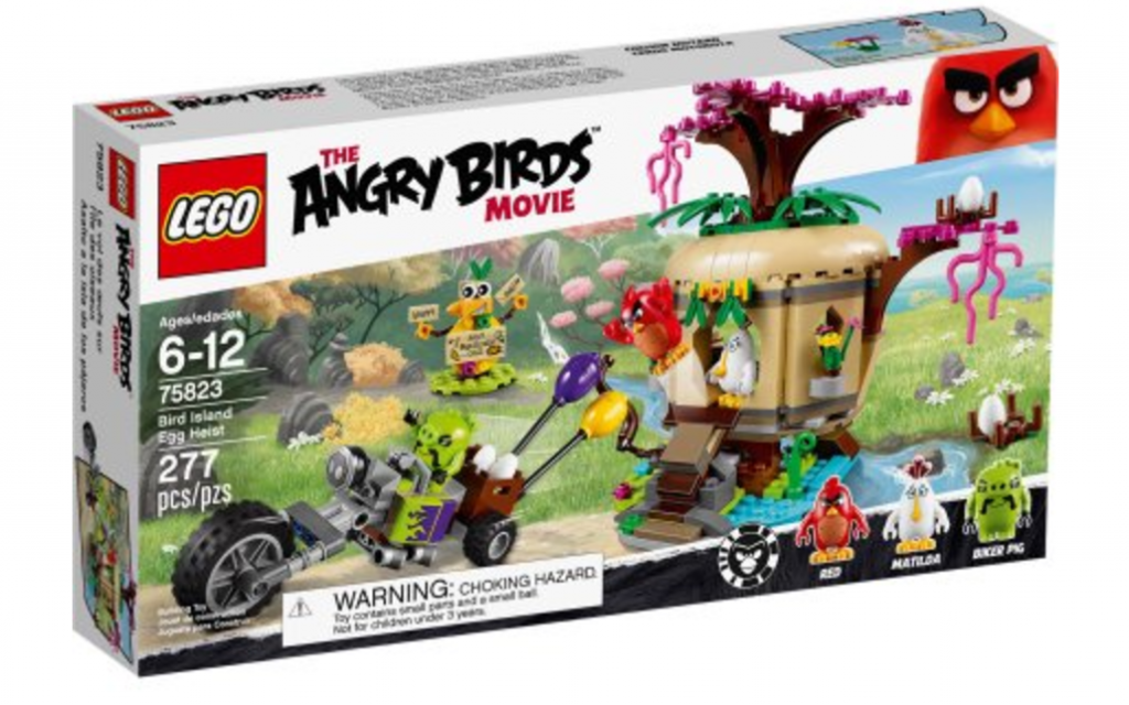 LEGO Angry Birds Bird Island Egg Heist Just $15.00!