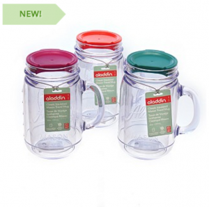 Aladdin 20oz Double Walled Mason Mugs (6-Pack) Just $19.94!