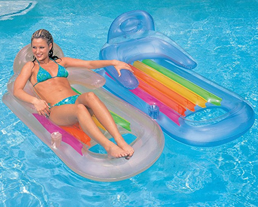 Intex King Kool Inflatable Pool Lounge Just $7.98!