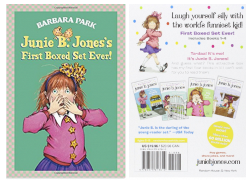 Junie B. Jones’s First Boxed Set Ever! (Books 1-4) Just $8.30! (Reg. $19.96)