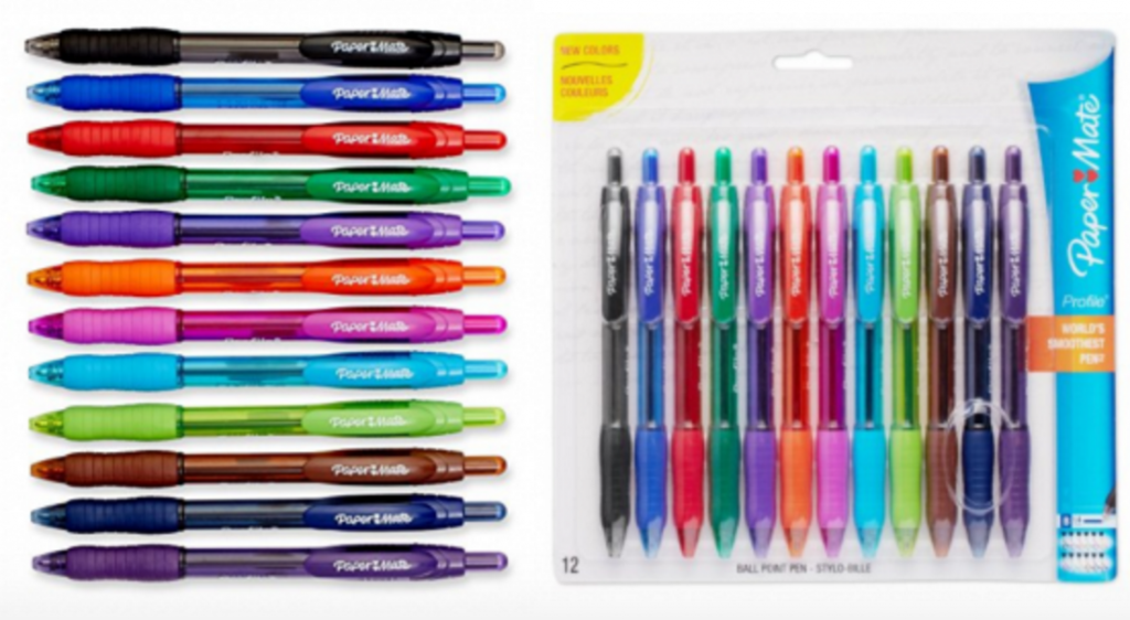 Paper Mate Retractable Ballpoint Pens 12-Count Just $6.99! (Reg. $17.09)