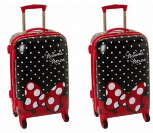 American Tourister Disney Minnie Mouse Red Bow Hardside Spinner $61.70! (Reg. $199.99)