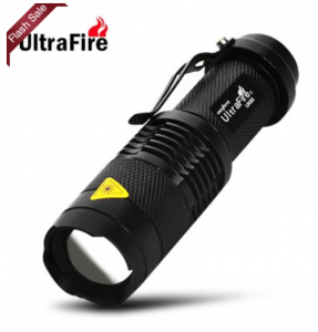 HURRY! Ultrafire UK – 68 Zooming LED Flashlight Just $1.99 Shipped!