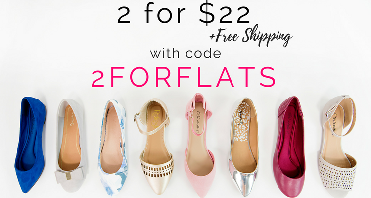 Cents of Style – 2 For Tuesday – 2 for $22 Flats! FREE SHIPPING!