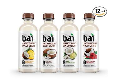 Bai Cocofusions Variety Pack, Antioxidant Infused Beverages, 18 Fl. Oz. Bottles (Pack of 12) – Only $14.99!