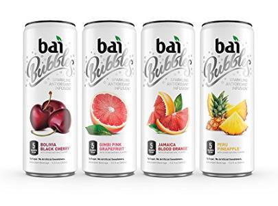 Bai Bubbles Variety Pack, Sparkling Antioxidant Infused Beverage, 11.5 Ounce (Pack of 12) – Only $16.71!