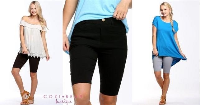 Cotton Stretch Bermuda Shorts – Only $9.99!