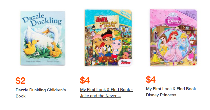 Disney & Character Children’s Books Starting at Only $2.00 Each!