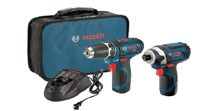 Bosch 12-Volt Lithium-Ion 2-Tool Combo Kit Only $99 Shipped! (Reg. $160)