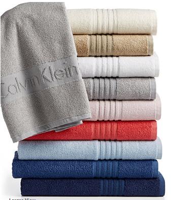Calvin Klein Modern Cotton Iconic Bath Towel – Only $7.62!
