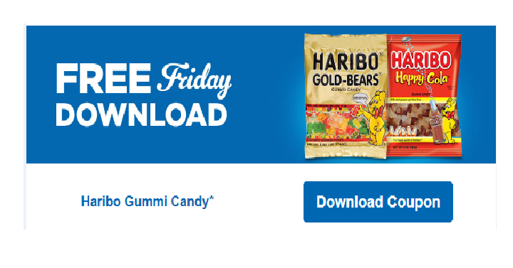 FREE Haribo Gummy Candy! Download Your Coupon Today, June 30th Only!