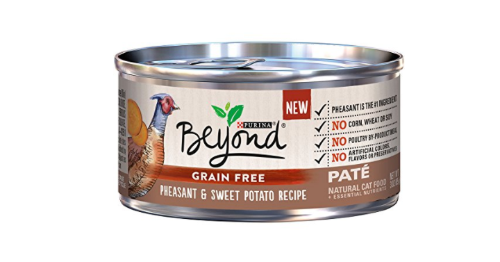 Take 40% off Purina Beyond Natural Grain Free Wet Cat Food!