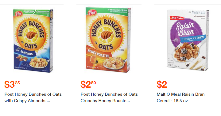 Hollar: Breakfast Cereal Only $2.00!