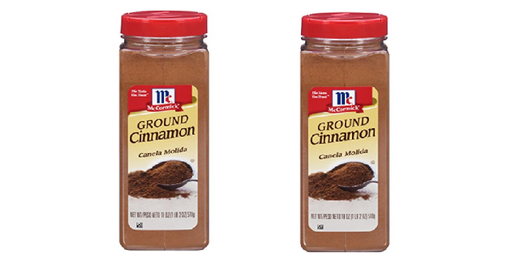 McCormick Ground Cinnamon, 18 oz Only $4.26 Shipped!