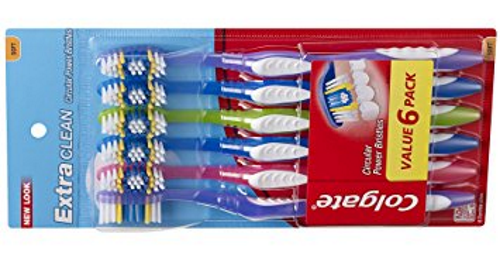 Pack of 6 Colgate Extra Clean Toothbrushes Just $3.76 Shipped!