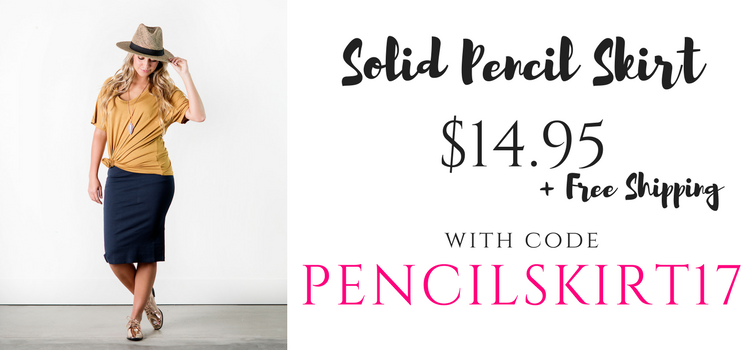 Style Steals at Cents of Style – Pencil Skirt for $14.95! FREE SHIPPING!