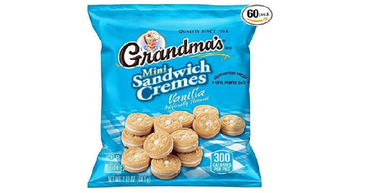 Grandma’s Sandwich Cookies (Pack of 60) Only $15 Shipped!