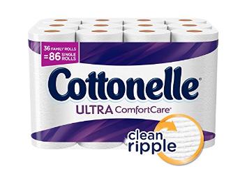Cottonelle Ultra ComfortCare Toilet Paper, 36 Rolls- Only $16.13!