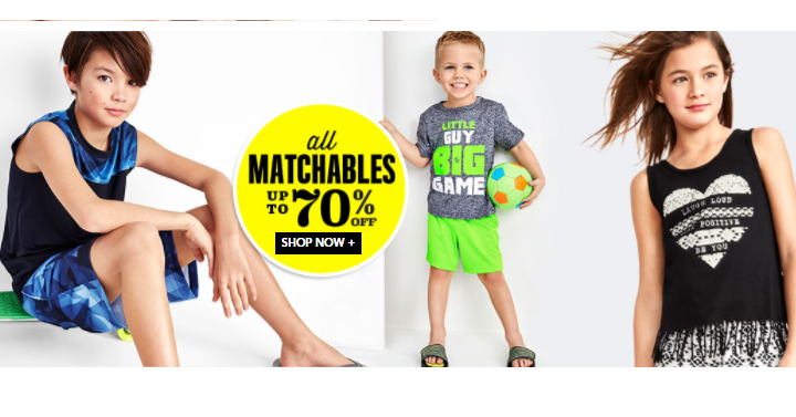 The Children’s Place: Boys & Girls Matchables Only $2.99 Shipped!