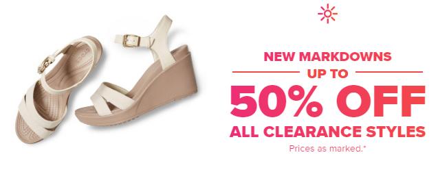 Crocs: Save up to 50% off Select Styles! Plus, Take an Additional 25% off Your Entire Purchase!