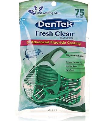 DenTek Fresh Clean Floss Pick, 75 Count – Only $2.68!
