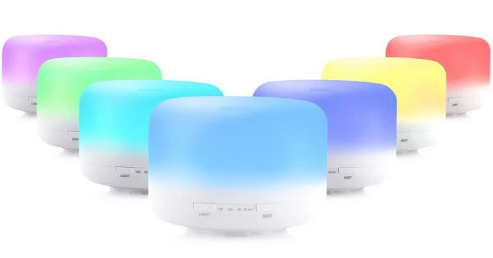 Aropey Color Changing LED Essential Oil Diffuser Only $14.76!