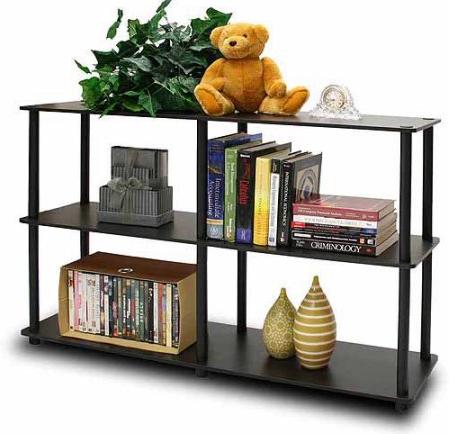 Furinno 3-Tier Double Size Storage Display Rack – Only $15.41 with FREE In-Store Pickup!