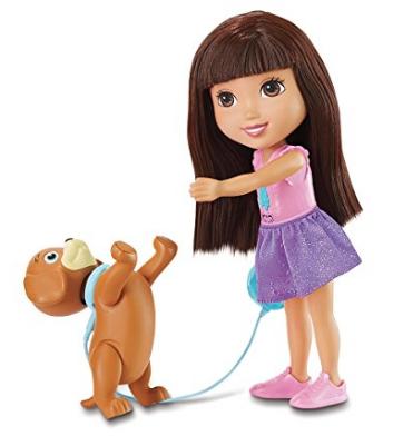 Fisher-Price Nickelodeon Dora and Friends Train and Play Dora and Perrito – Only $12.98!