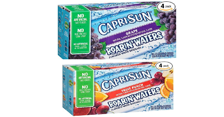 Capri Sun Fruit Punch OR Grape 10 Pouches (Pack of 4) Only $9.42 Shipped!