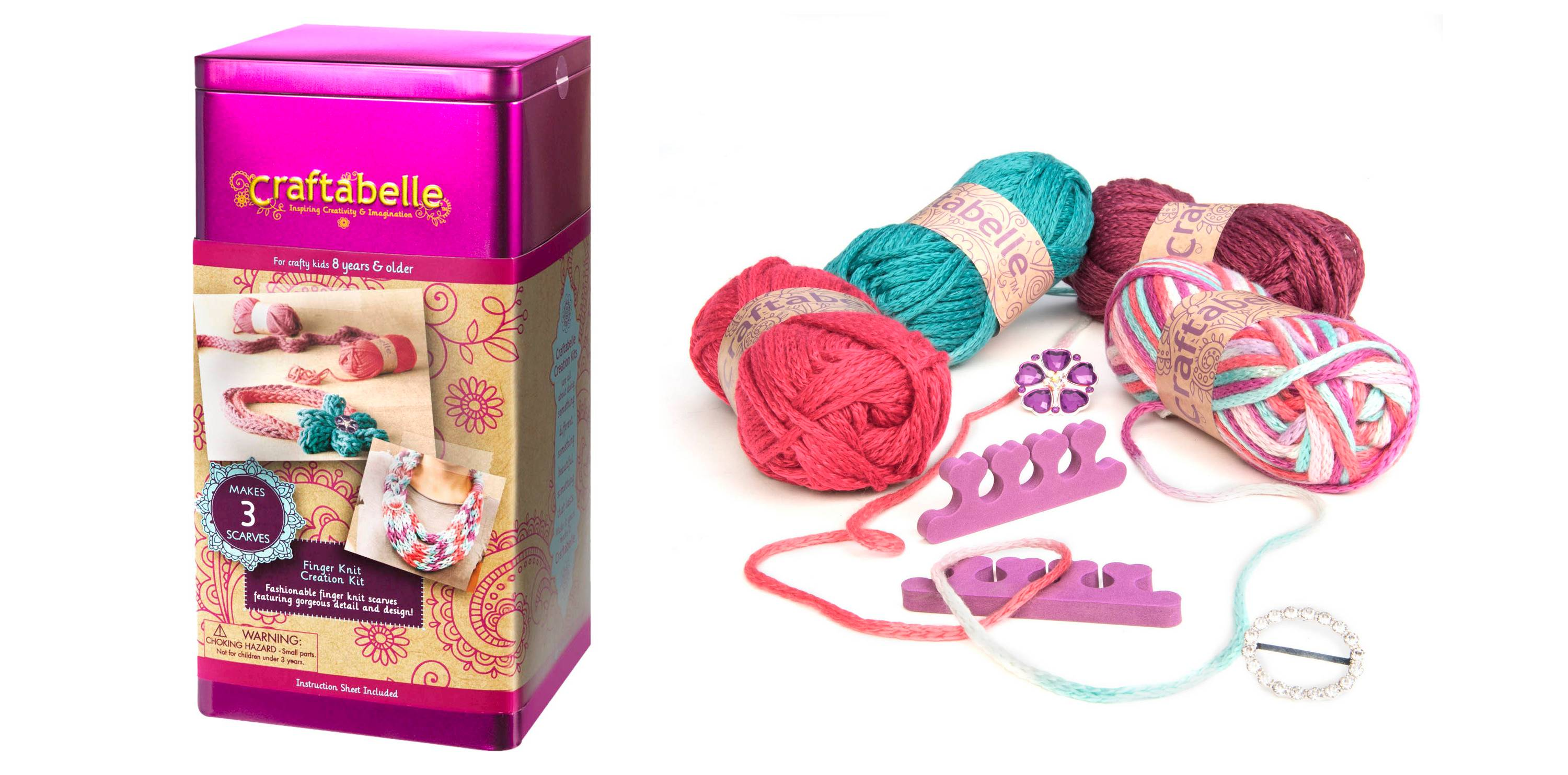 Craftabelle Finger Knitting Kit Only $10.48!