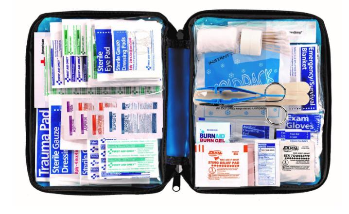 First Aid Only All-purpose First Aid Kit, Soft Case with Zipper (299 Pieces) – Only $11.59!