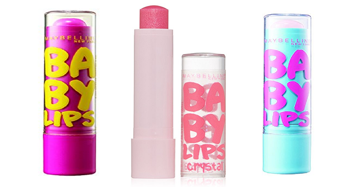 Amazon: Maybelline Baby Lips Moisturizing Lip Balm Starting at $1.83 Shipped!