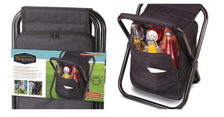 3-in-1 Backpack Cooler Seat Only $24.99 Shipped!