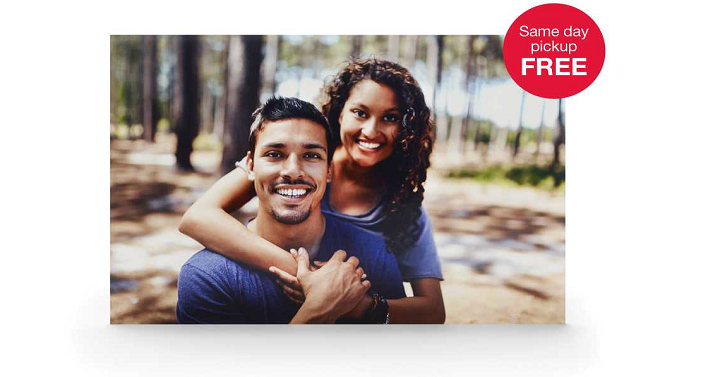 LAST DAY: FREE 8×10 Photo Print + FREE In-Store Pick Up!
