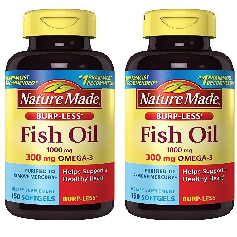 Nature Made Burp-less Fish Oil 150 Liquid Softgels Only $7.59 Shipped!